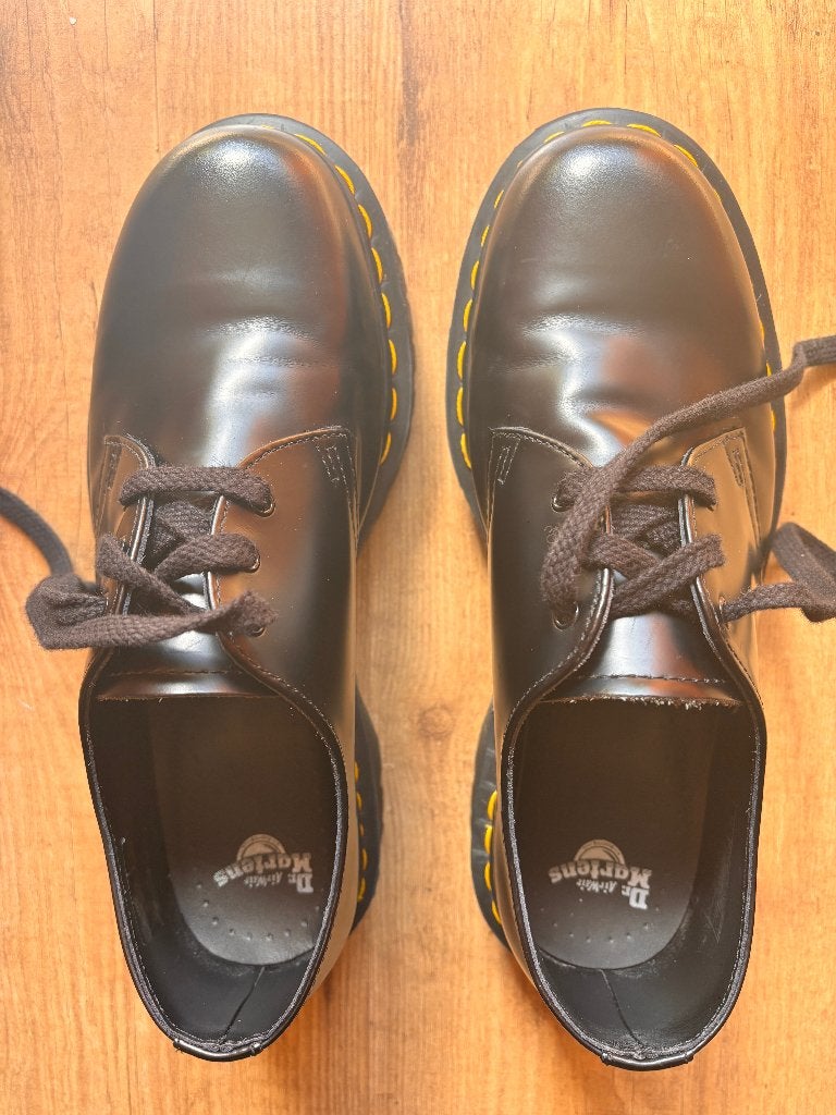 Dr. Martens 1461, Zwart, Ophalen of Verzenden, Gedragen, Veterschoenen