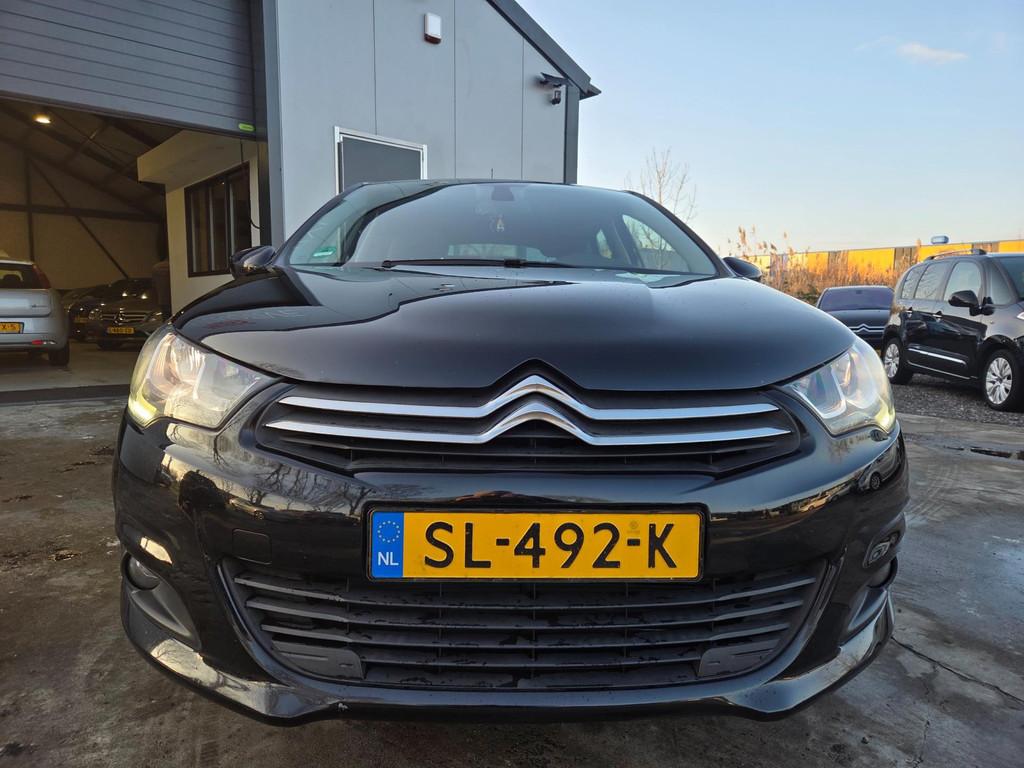 Citroen C4 1.6 BlueHDi Business | Airco | Navi | PDC, Auto's, Citroën, Stof, 4 cilinders, Zwart, Origineel Nederlands
