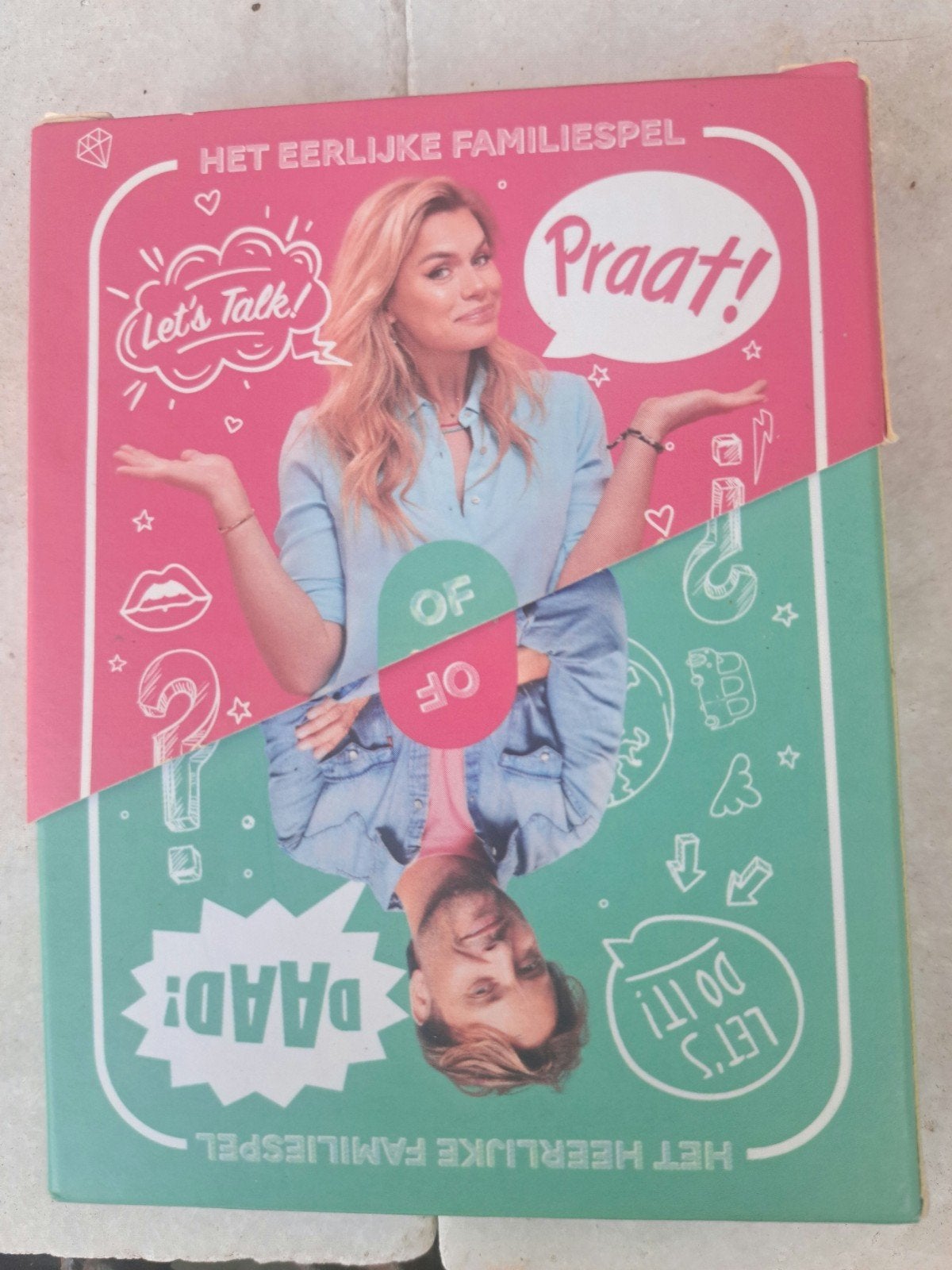 NIEUW spel praat of daad Paardenpraat, Hobby en Vrije tijd, Ophalen of Verzenden, Nieuw