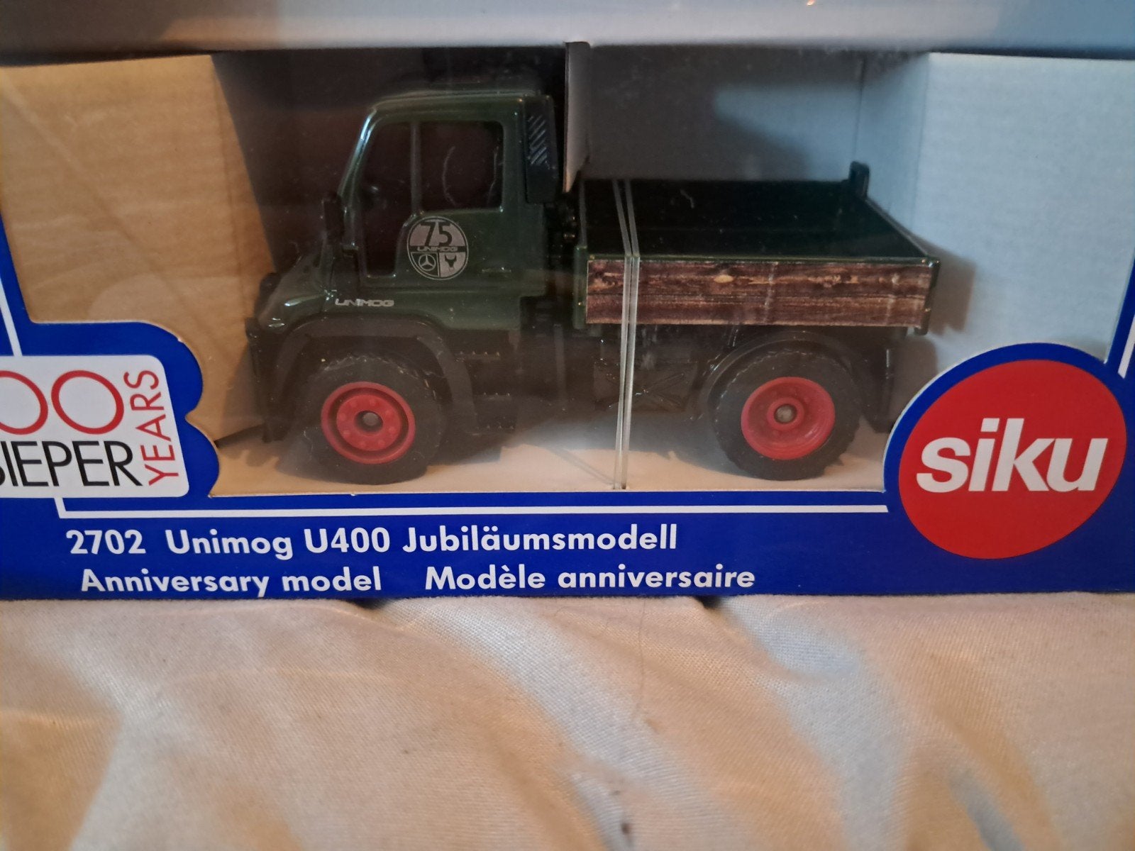 Siku 2702 Unimog Sieper  100 Years in OVP, Ophalen of Verzenden, Nieuw, Bus of Vrachtwagen, SIKU