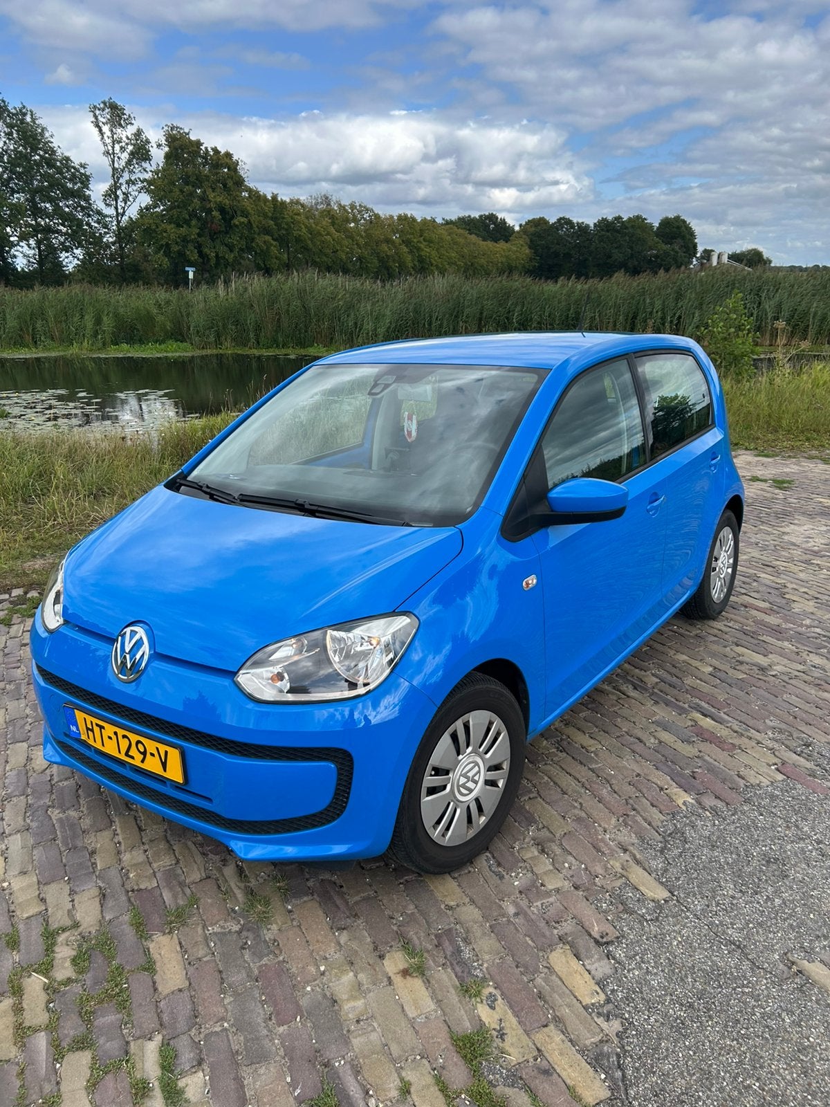 Volkswagen up! 1.0 44KW/60PK 5-DRS 2016 Blauw, Voorwielaandrijving, Stof, Up!, 840 kg