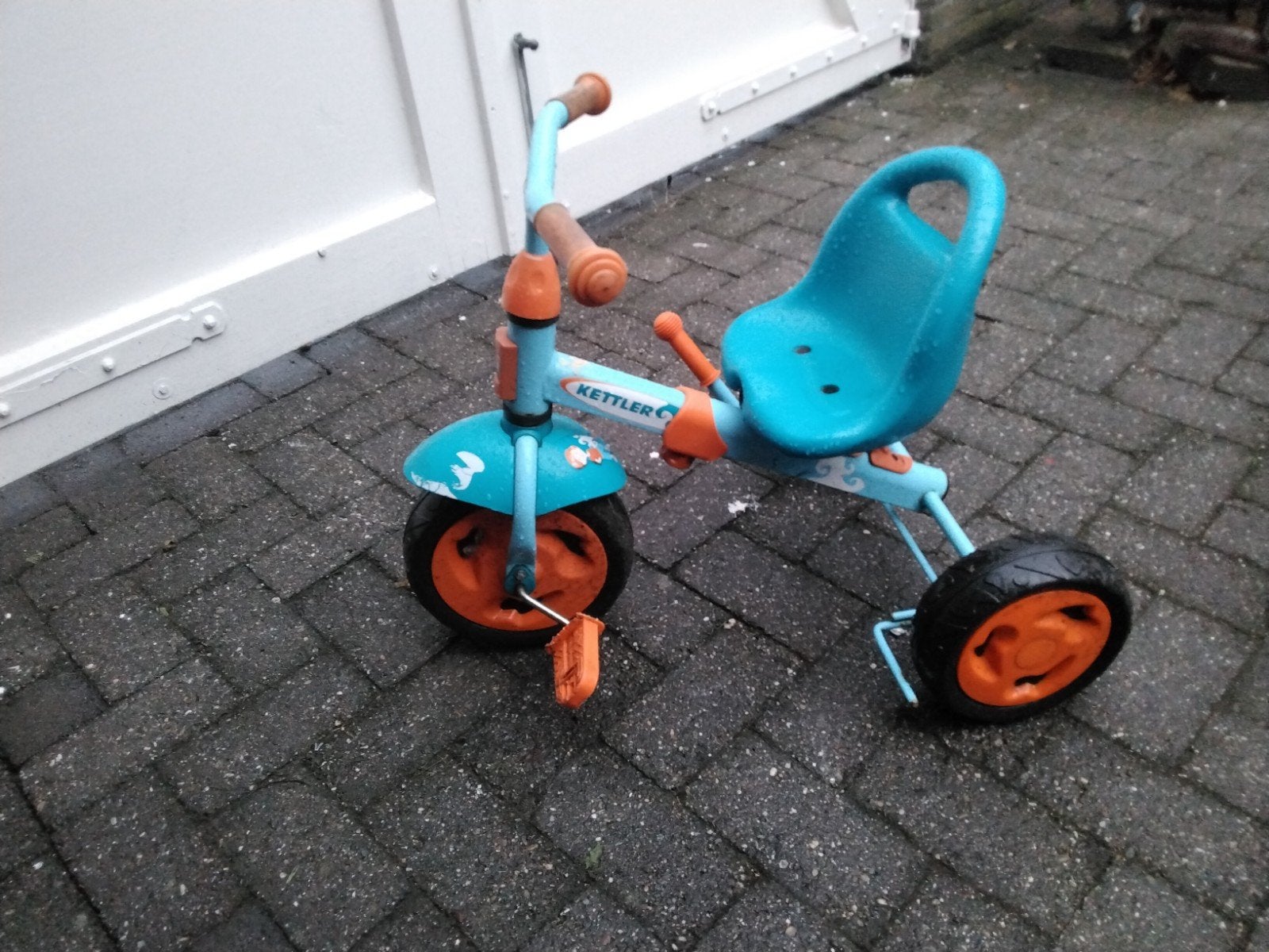 Mooie sterke Kettler driewieler ,opbrengst voor KIKA, Ophalen, Gebruikt, Overige merken