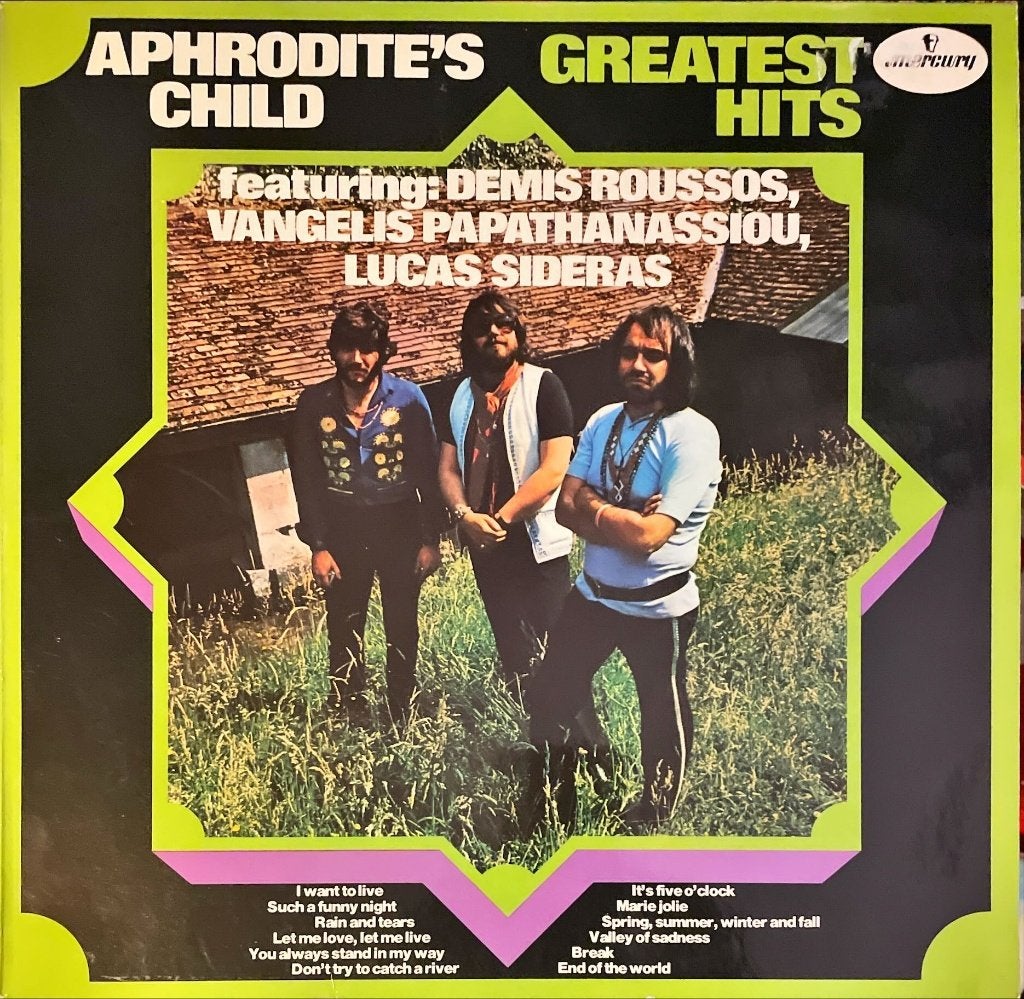 Aphrodite's child - Greatest hits - Mercury / Netherlands, Cd's en Dvd's, Vinyl | Pop, Inclusief binnenhoes, Ophalen of Verzenden
