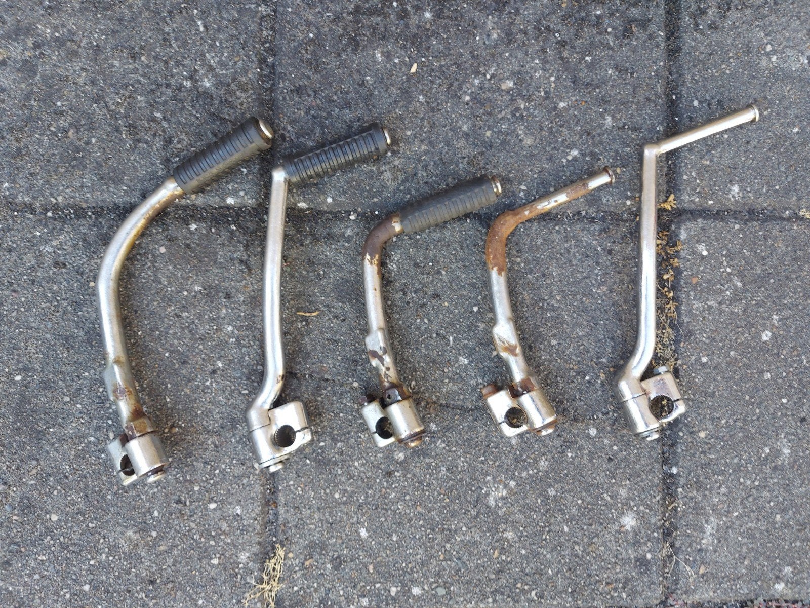 5 kickstarter Honda cb50, xl50, cy50, Fietsen en Brommers, Brommeronderdelen | Oldtimers, Ophalen of Verzenden, Blok, Overige merken