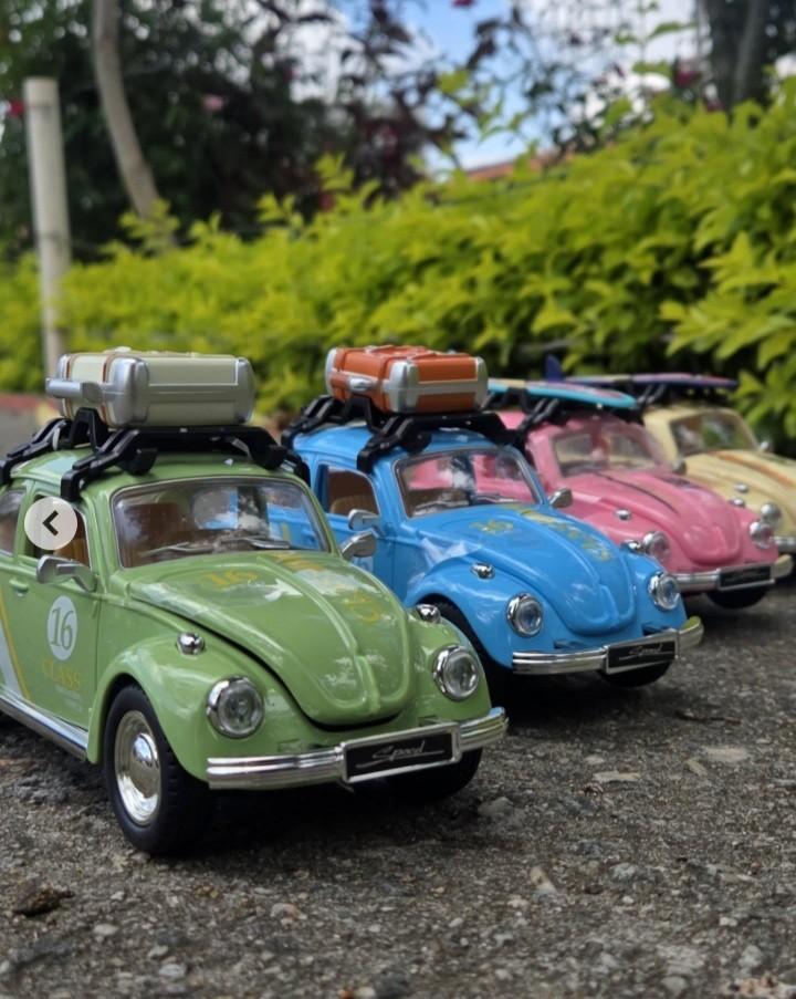 VW Beetle - Retro Rides / Deluxe Collectables, Ophalen of Verzenden, Nieuw