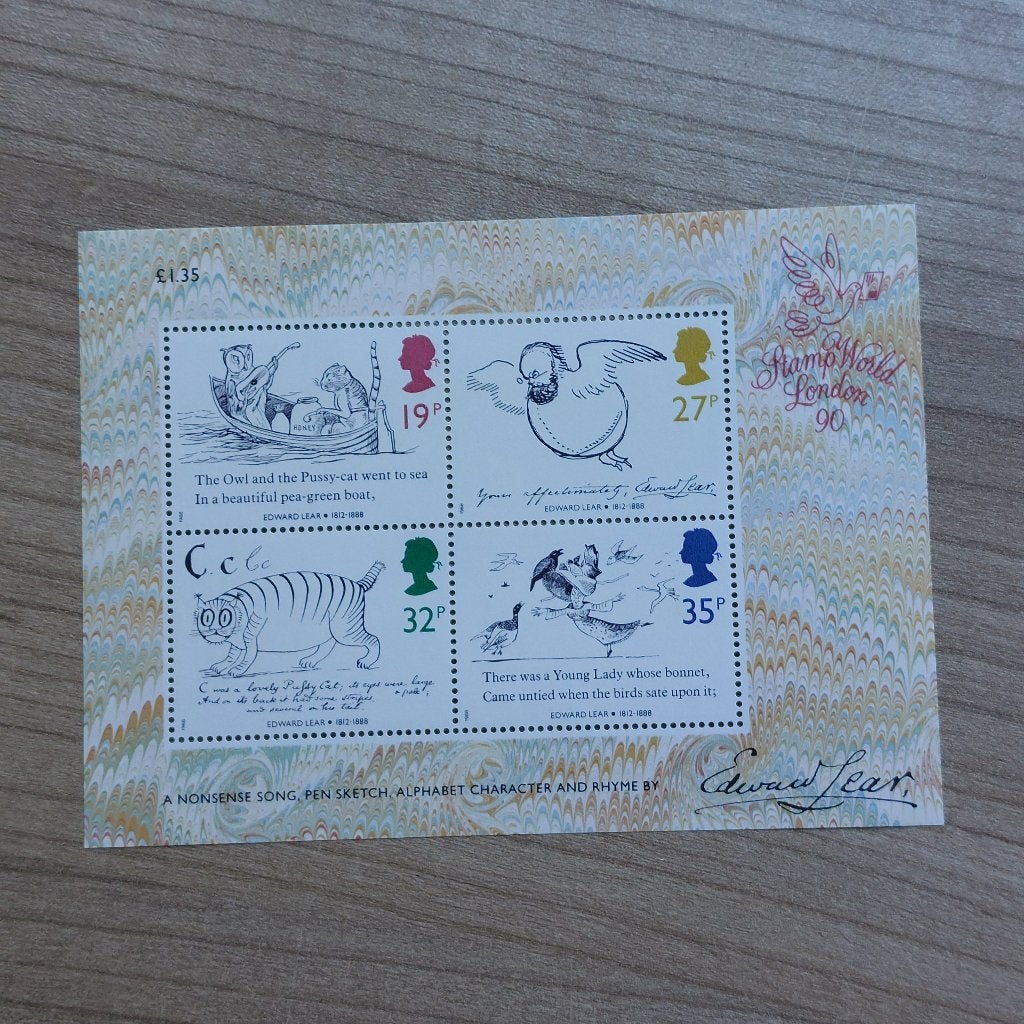 Engeland 1988  Mi blok 4, Ophalen of Verzenden, Postfris