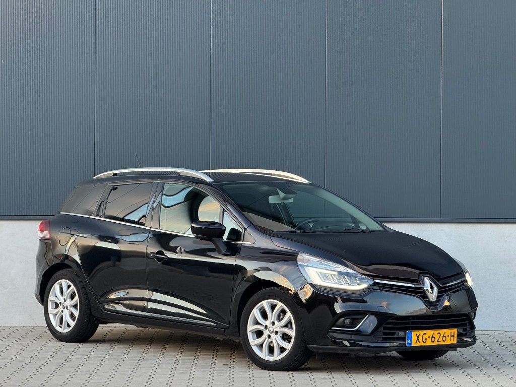 Renault Clio Estate 0.9 TCe Intens Camera Keyless Led Navi, Auto's, Voorwielaandrijving, 1098 kg, Leder en Stof, Origineel Nederlands