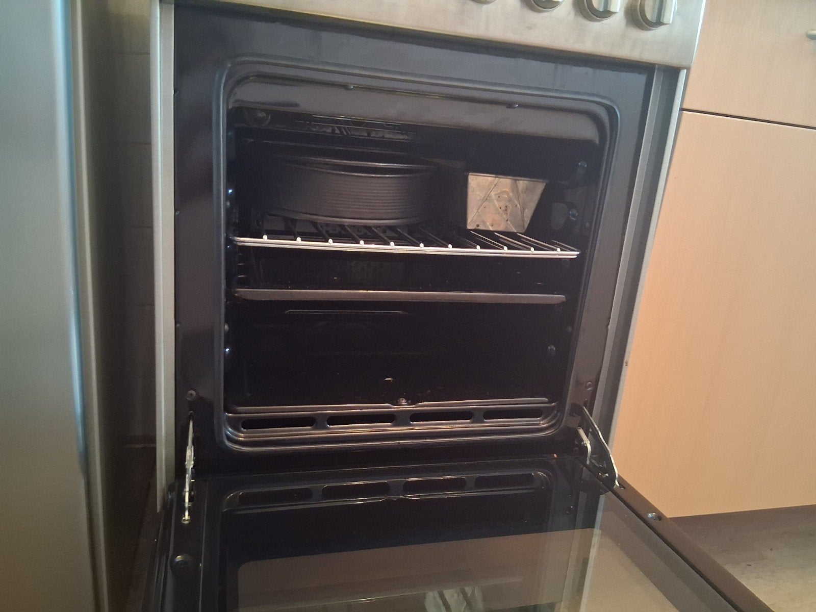 oven en kook combi, Ophalen