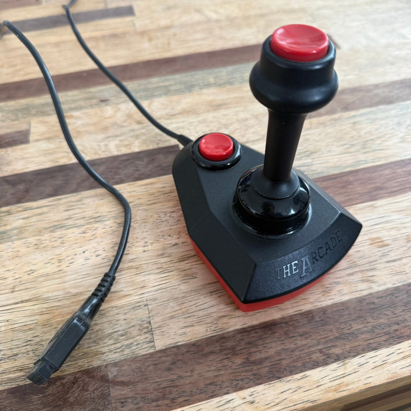 Suzo The Arcade Turbo Joystick – STC Rotterdam – Zwart/Rood, Ophalen of Verzenden, Zo goed als nieuw