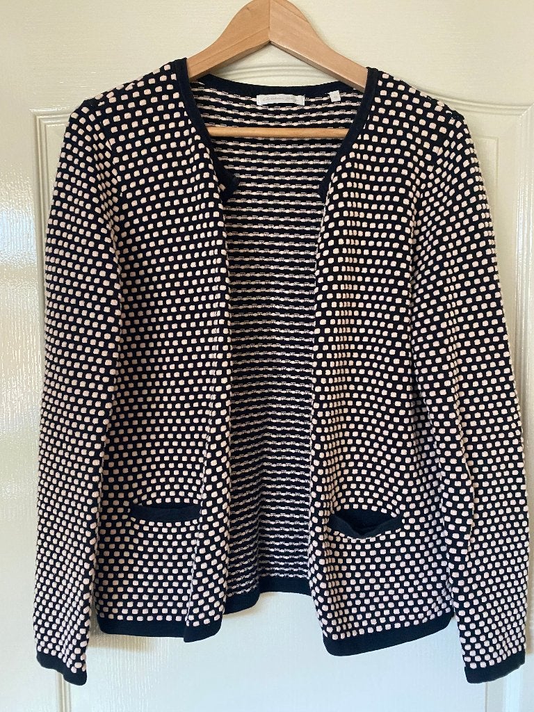 Vestje, zwart/beige van Christian Berg, Maat 38/40 (M), Zwart, Ophalen of Verzenden, Gedragen