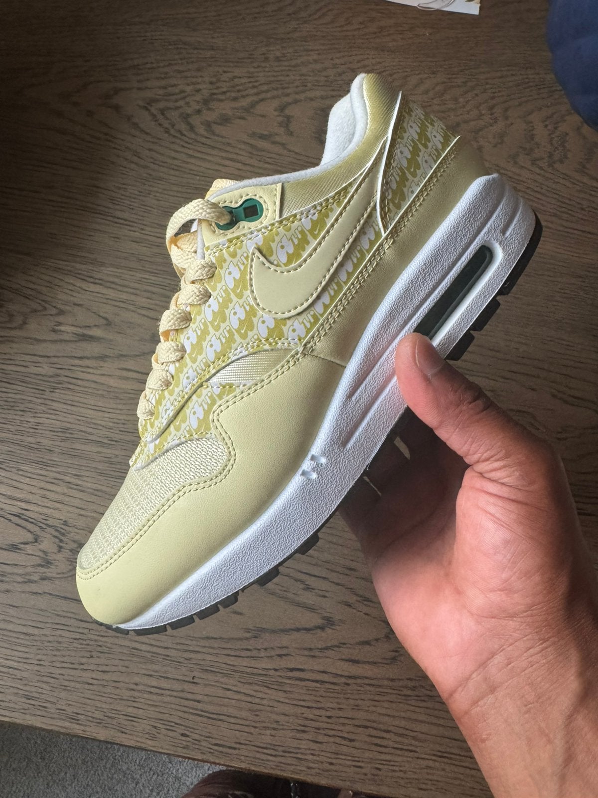 Nike Air Max 1 (Lemonade)., Kleding | Heren, Overige kleuren, Verzenden, Nieuw, Sneakers of Gympen