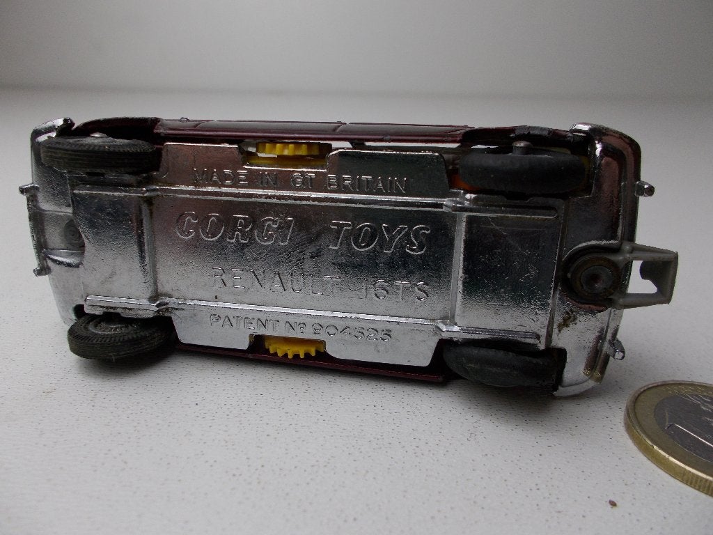1969 Corgi Toys 260 RENAULT 16 TS (Maroon.), Ophalen of Verzenden, Gebruikt, Auto, Corgi