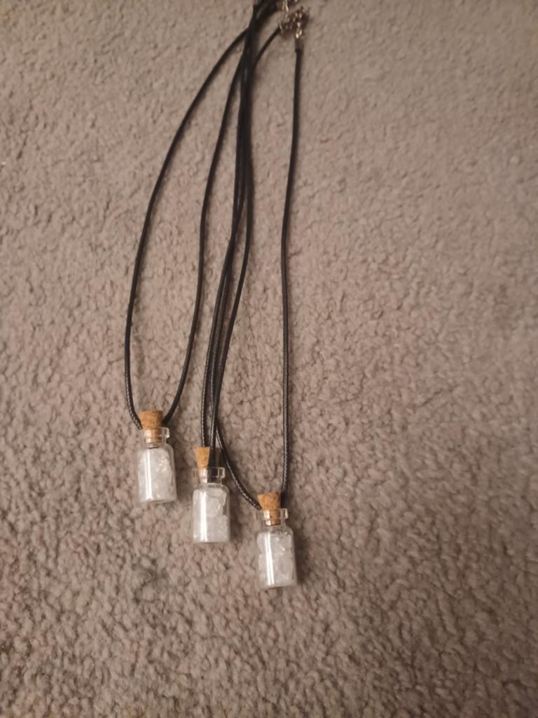 Edelstenen Hangers met Ketting - Diverse Vormen en Werkingen, Ophalen of Verzenden