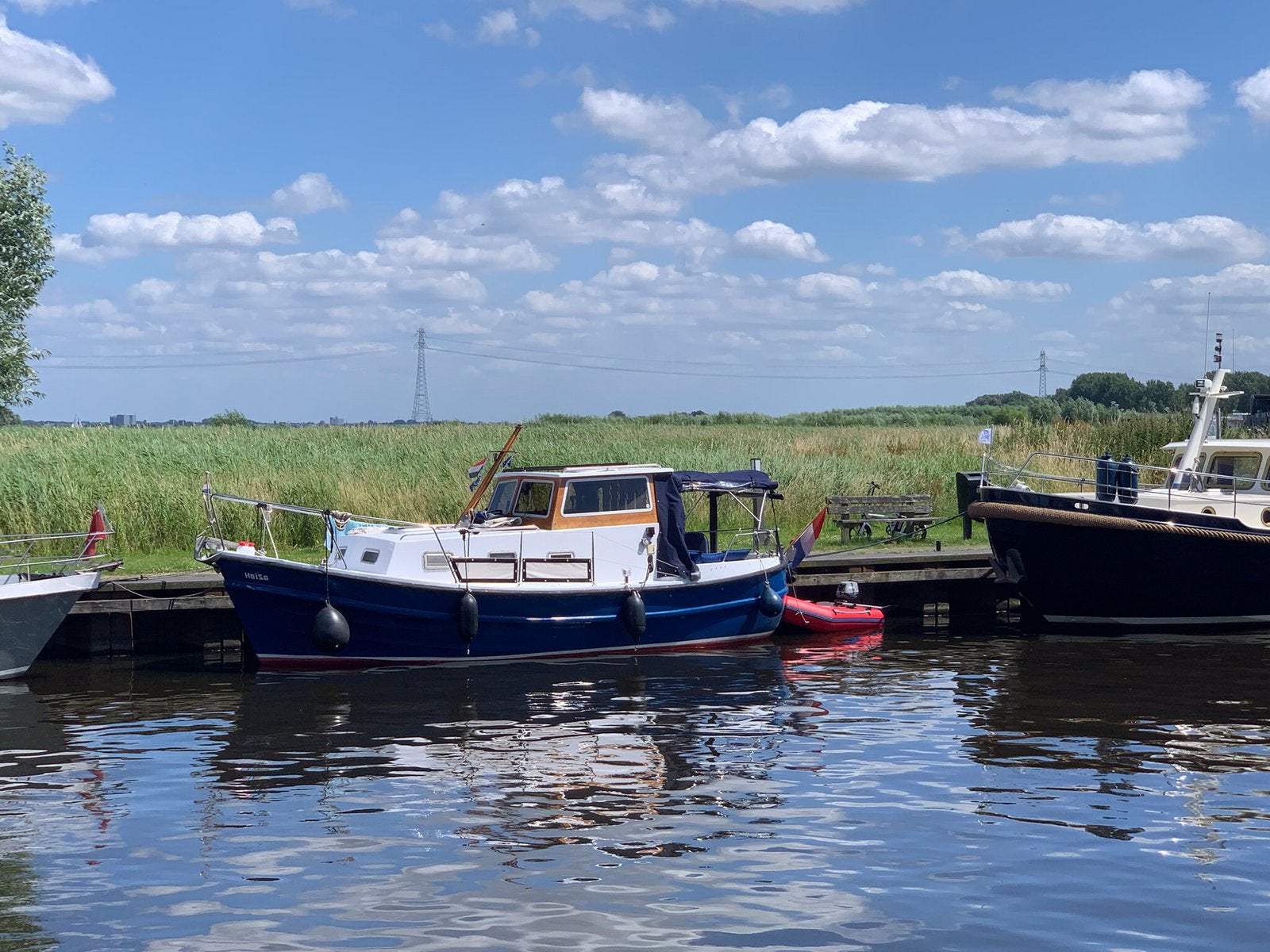 Motorboot polymore Alk, Watersport en Boten, Motorboten en Motorjachten, Ophalen, Diesel, Zo goed als nieuw, Polyester
