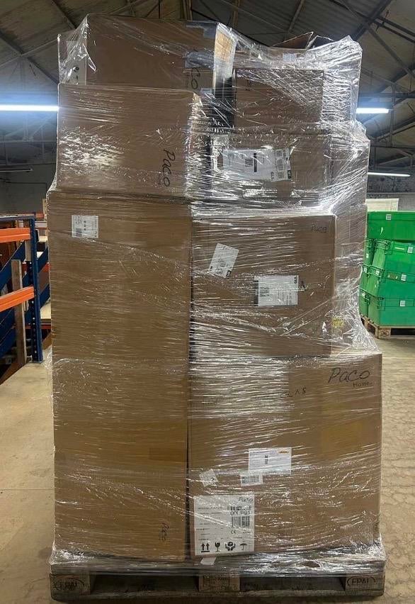 2 Pallets Paco Home Lampen - Retourgoederen / Partijhandel, Ophalen, Zo goed als nieuw, Hout, Minder dan 50 cm
