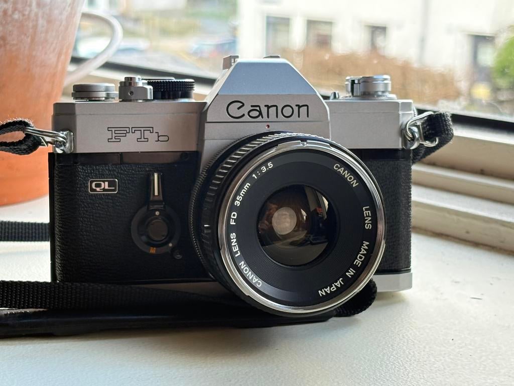 Canon FTBb QL, Ophalen of Verzenden, Gebruikt, Spiegelreflex, Canon