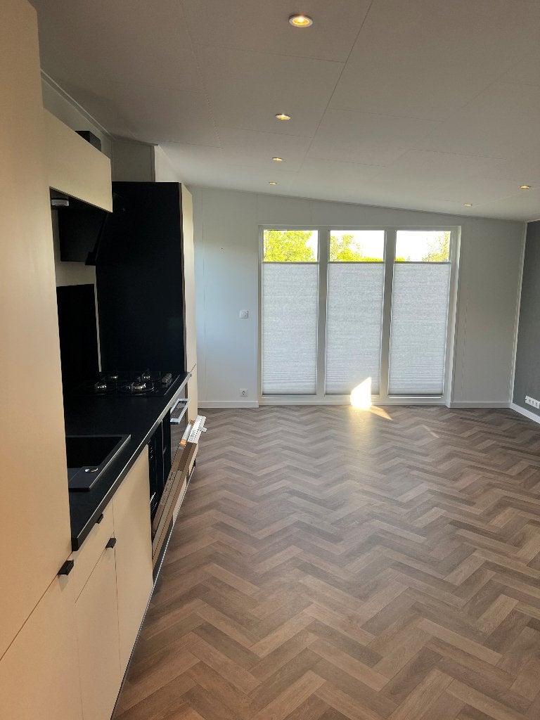 Luxe Mantelzorgwoning / Chalet  – Zo goed als nieuw", Caravans en Kamperen, Stacaravans, tot en met 4, Ophalen of Verzenden