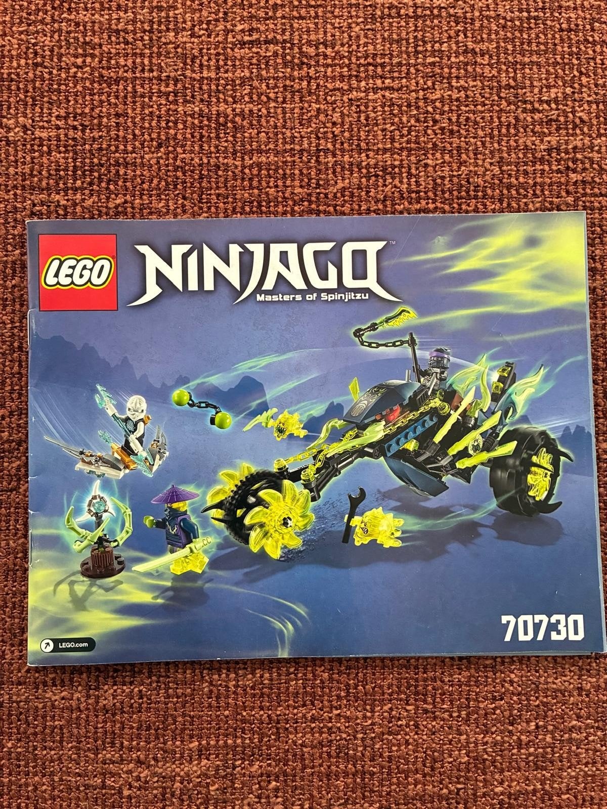 Lego Ninjago 70730 Kettingaanval van Chain Cycle, Lego, Ophalen of Verzenden, Zo goed als nieuw, Inclusief instructies