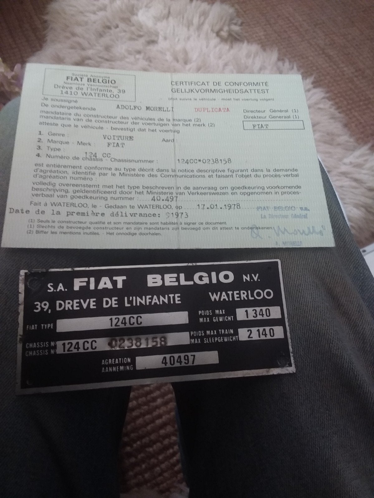 Fiat 124 coupe, Auto's, Particulier, Te koop