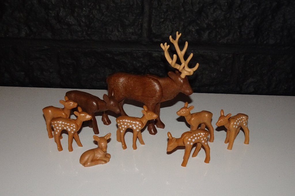 12 - Dieren herten familie 3143, Ophalen of Verzenden