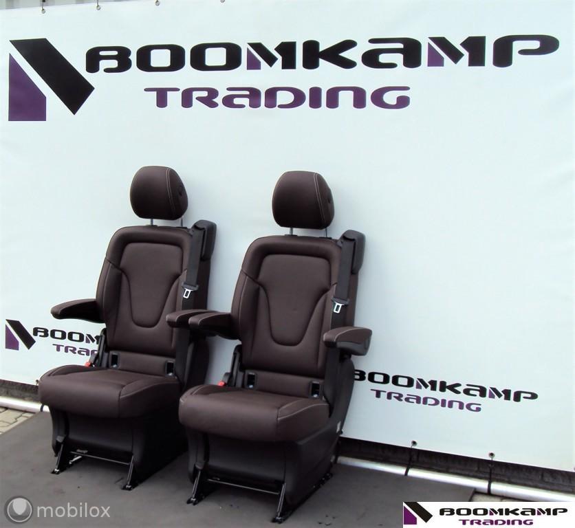 MB V-klasse klikstoelen / stoelen / stoel bruin leder, Mercedes-Benz, Nieuw, Ophalen of Verzenden, Mercedes-Benz