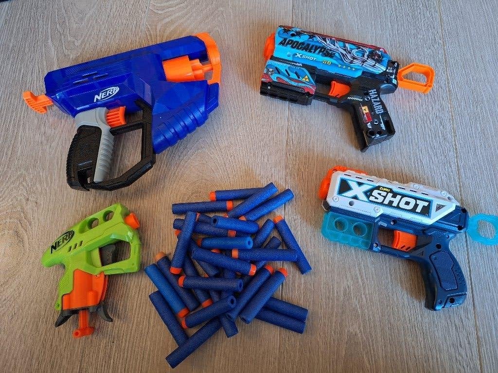 Nerf met pijltjes en XShot, Ophalen of Verzenden