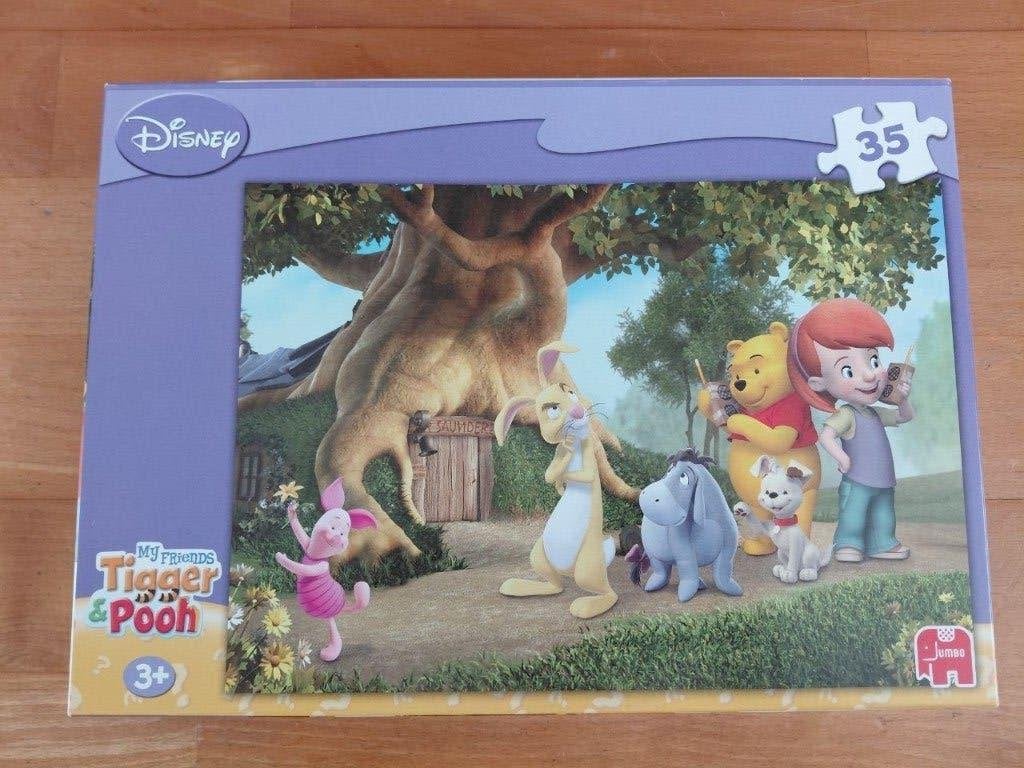 Kinder puzzel Winnie de Pooh, Ophalen of Verzenden, 10 tot 50 stukjes, Gebruikt, 2 tot 4 jaar