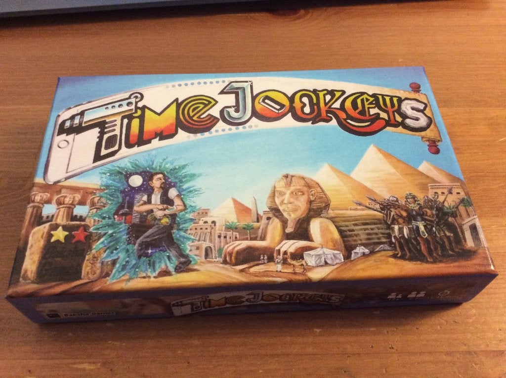 Time Jockeys engelstalig kaartspel, zgan, Hobby en Vrije tijd, Gezelschapsspellen | Kaartspellen, Een of twee spelers, Ophalen of Verzenden