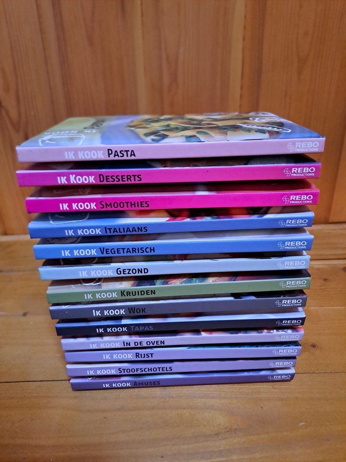 Ik Kook Serie Kookboeken - 12 Delen, Ophalen, Rebo Productions, Gezond koken, Tapas, Hapjes en Dim Sum