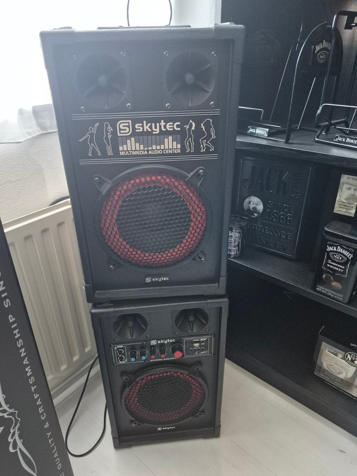 skytec karaoke set, Ophalen, Gebruikt, Complete set