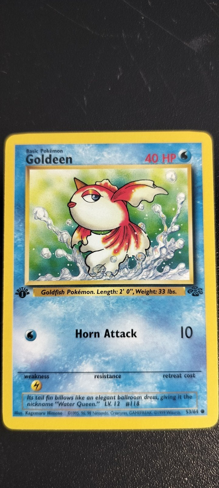 1st edition Jungle Goldeen, Ophalen of Verzenden, Zo goed als nieuw, Losse kaart