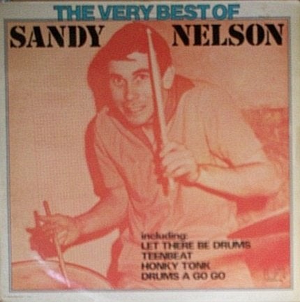 Sandy Nelson LP The Best Of met sixties rockabilly, Fotohoes, Ophalen, Gebruikt, 12 inch
