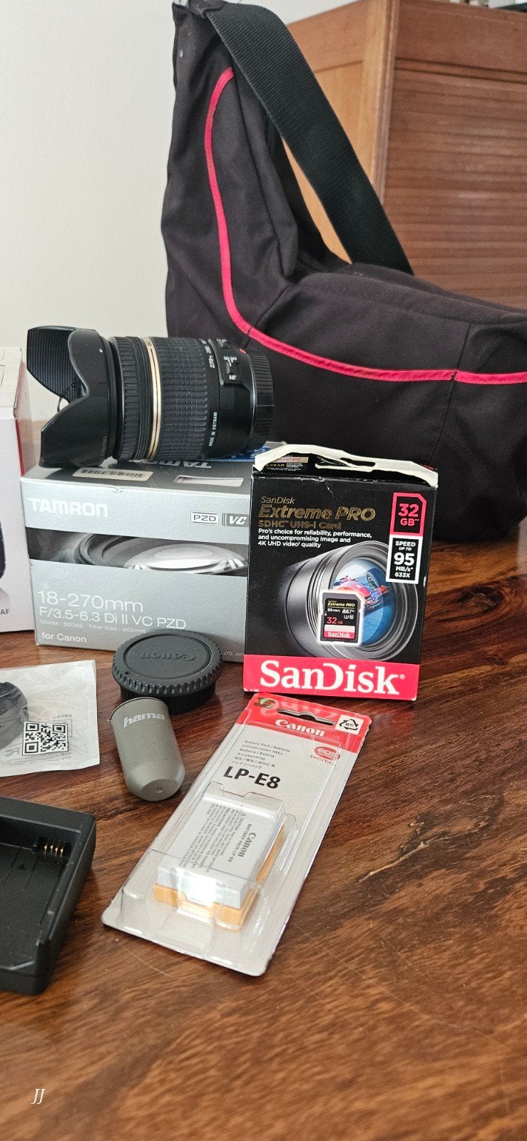 Foto 5 van Complete Canon EOS 650D Spiegelreflexcamera + Tamron 18-270m