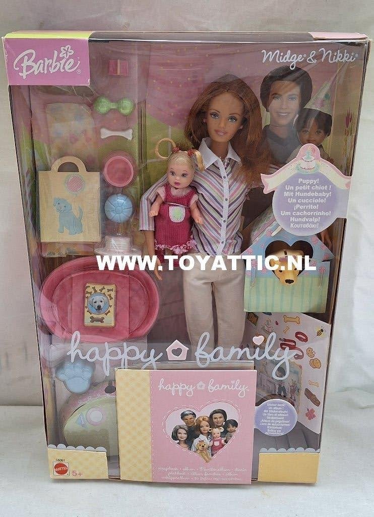 Barbie Ken Ryan Happy Family poppen oma en opa nieuw!, Verzamelen, Poppen, Ophalen of Verzenden, Nieuw, Fashion Doll