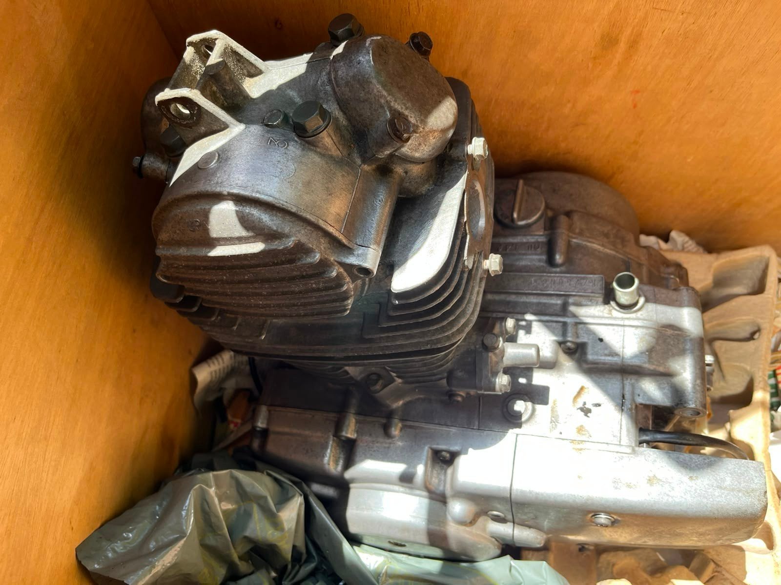motorblok Kawasaki LTD250 LTD 250 KZ250, Motoren, Ophalen