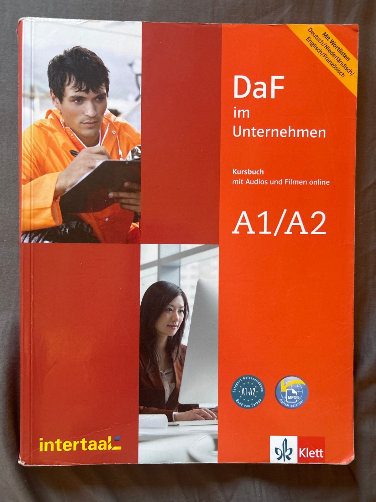 DaF im Unternehmen A1/A2 - Duits cursusboek, Boeken, Ophalen of Verzenden, Gamma, Zo goed als nieuw, Overige niveaus