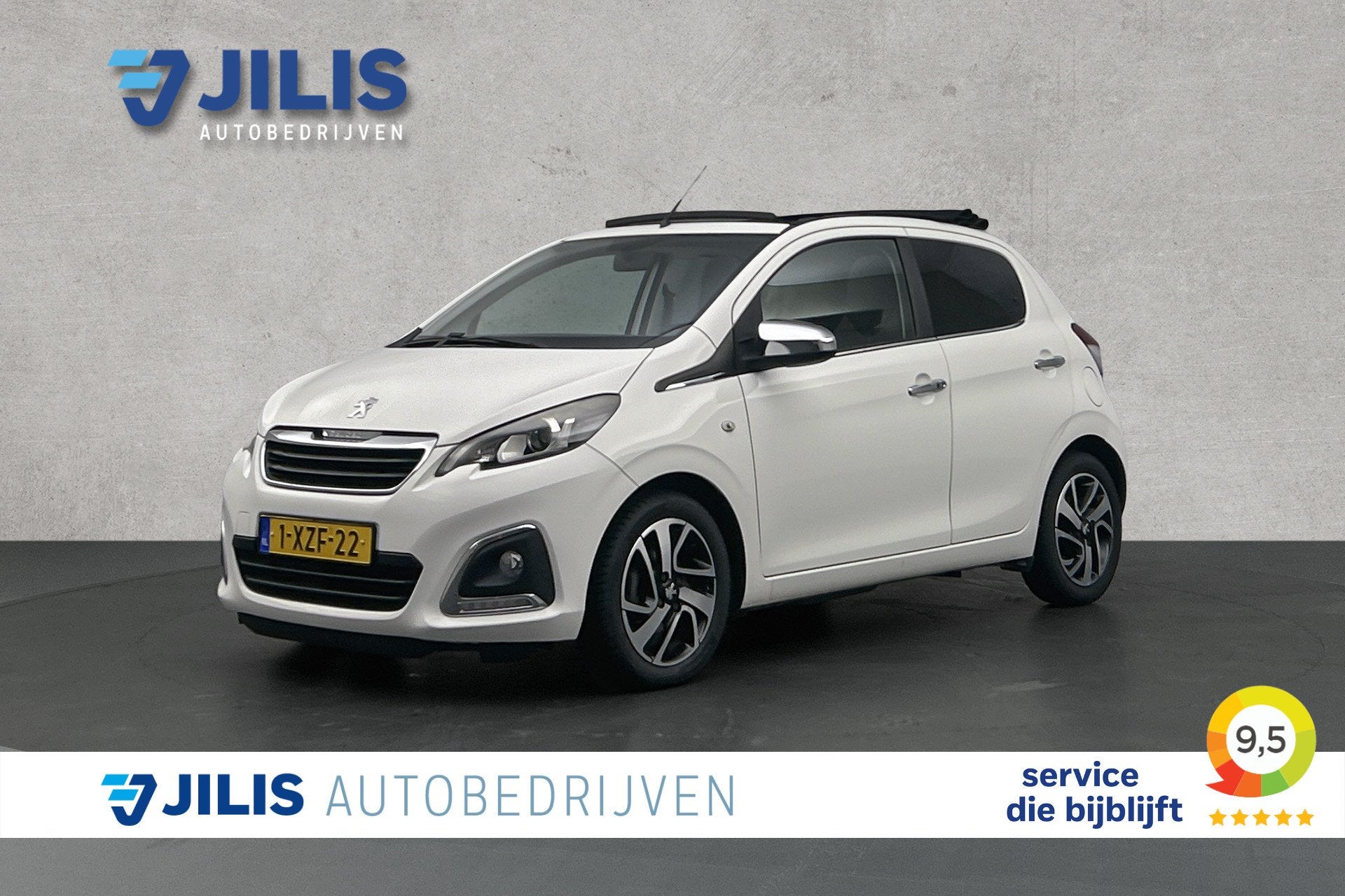 Peugeot 108 1.0 e-VTi Première Top | Elektrisch vouwdak | C, Auto's, Peugeot, Voorwielaandrijving, Euro 5, Stof, Gebruikt