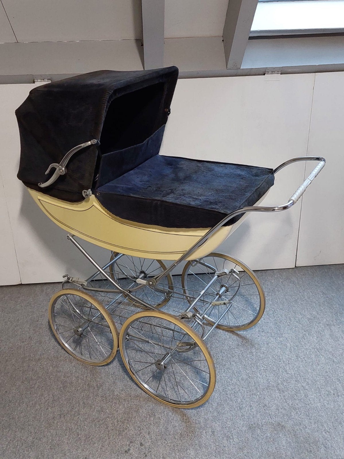 Koelstra Vintage Retro Kinderwagen., Ophalen, Gebruikt, Kinderwagen, Overige merken
