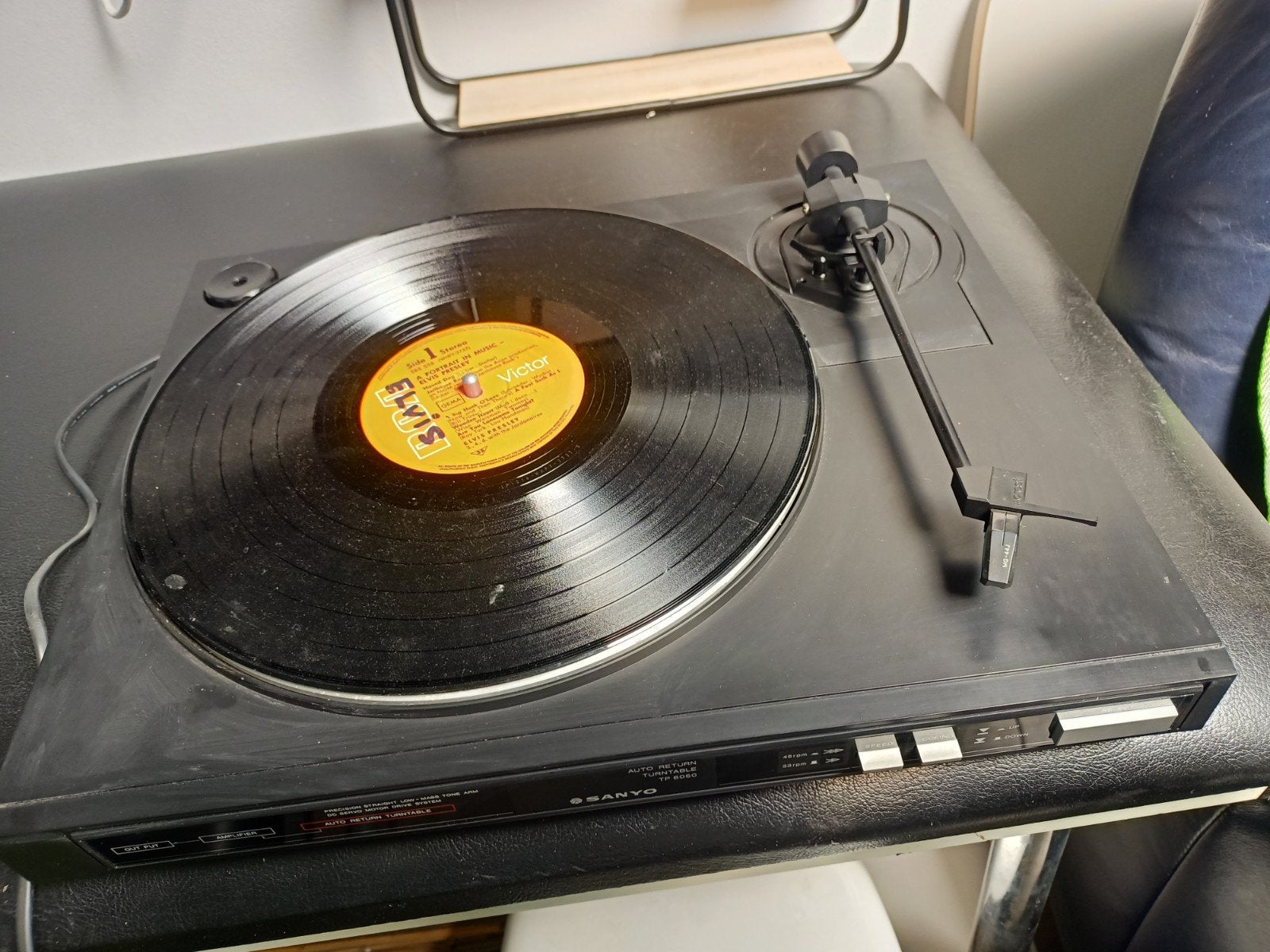 Sanyo Platenspeler - Automatisch, zonder stofkap, Audio, Tv en Foto, Platenspelers, Overige merken, Gebruikt, Automatisch, Ophalen of Verzenden