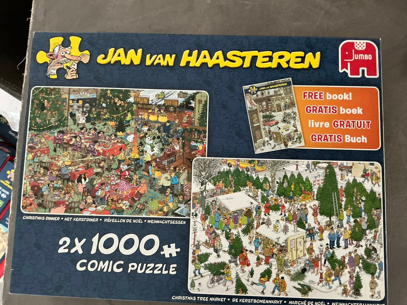 Diverse Jan van Haasteren puzzels 950-1000 stukjes, Ophalen, 500 t/m 1500 stukjes, Zo goed als nieuw, Legpuzzel