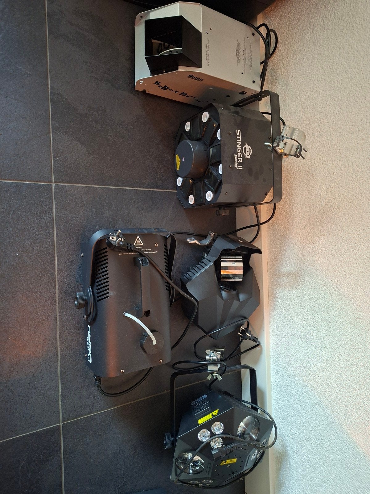 Te koop partij disco verlichting., Muziek en Instrumenten, Licht en Laser, Ophalen, Gebruikt, Licht, Geluidgestuurd
