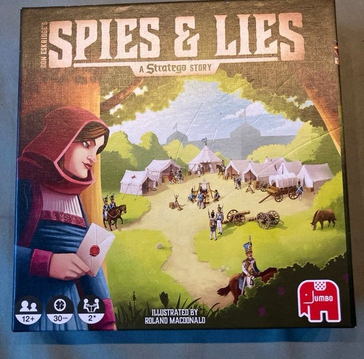 Spies & Lies: A Stratego Story - Bordspel, Een of twee spelers, Ophalen of Verzenden, Zo goed als nieuw