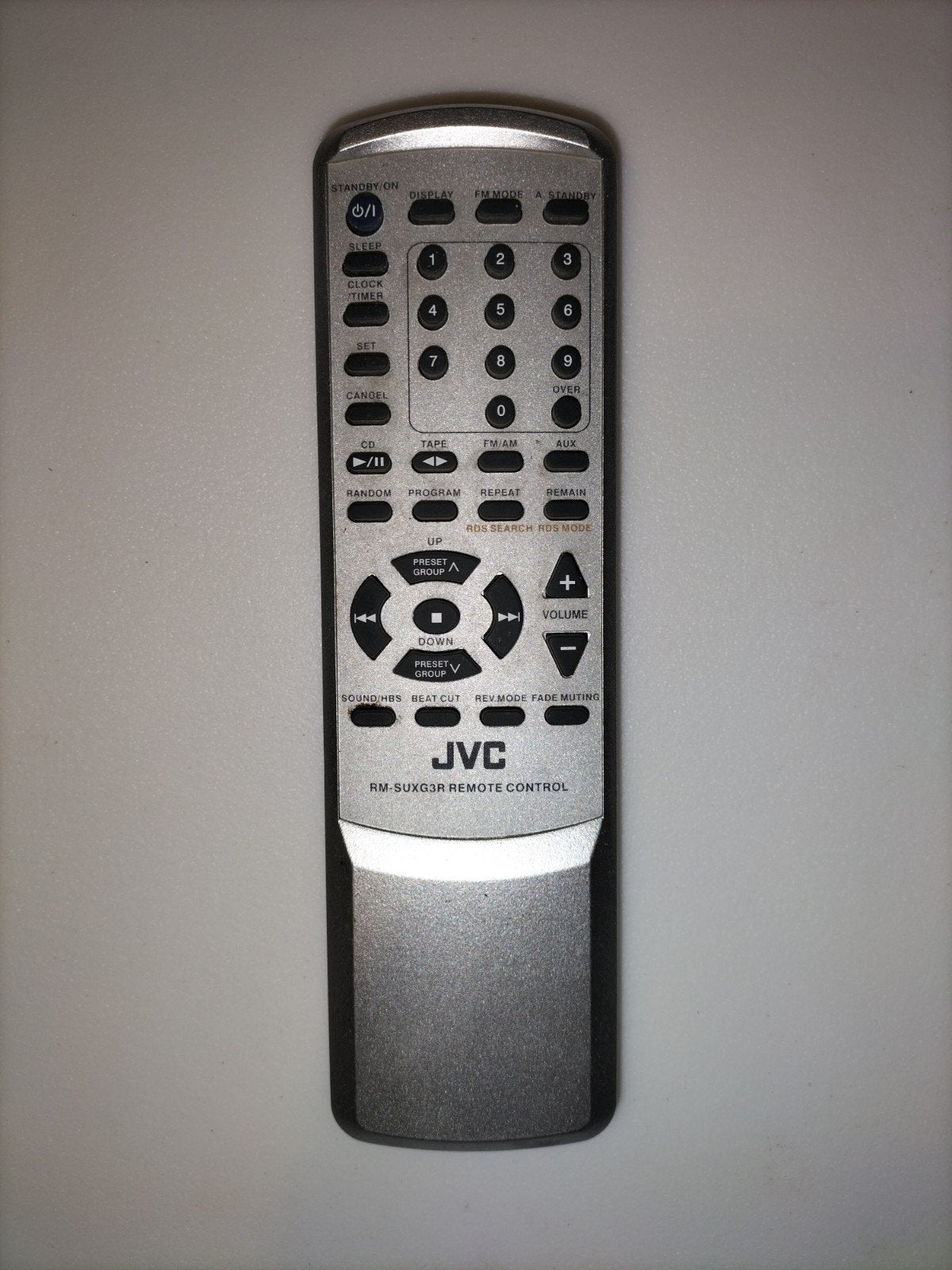 Originele JVC RM-SUXG3R Afstandsbediening !, Ophalen of Verzenden, Gebruikt, Origineel, Receiver of Versterker