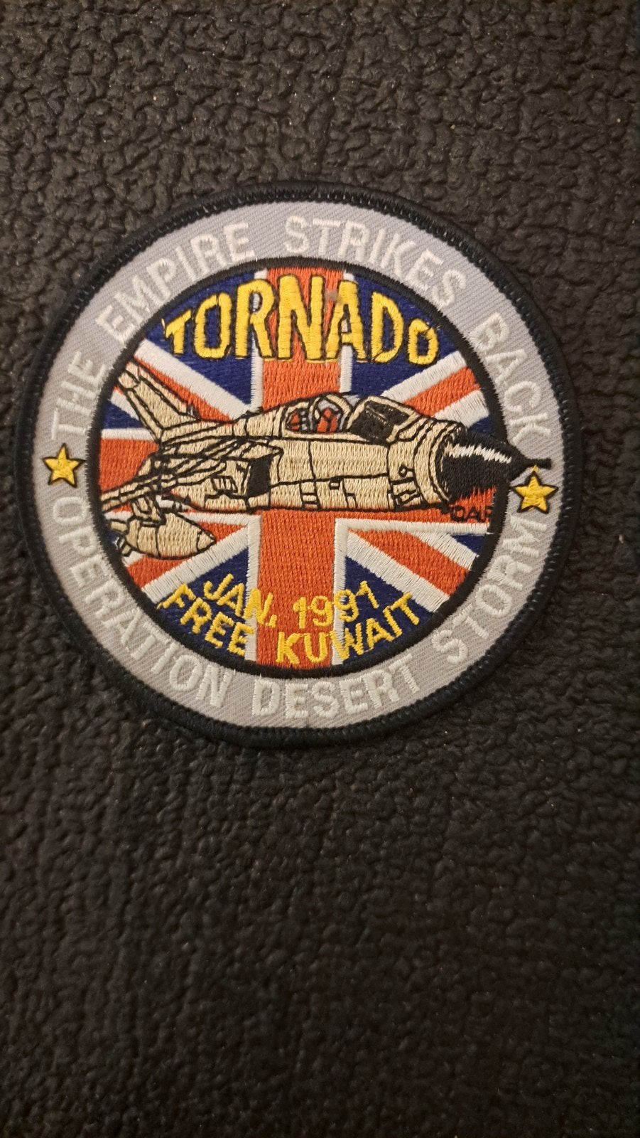 Militair Embleem/Badge - F-16, Tornado, Desert Shield, Ophalen of Verzenden, Luchtmacht, Amerika, Embleem of Badge