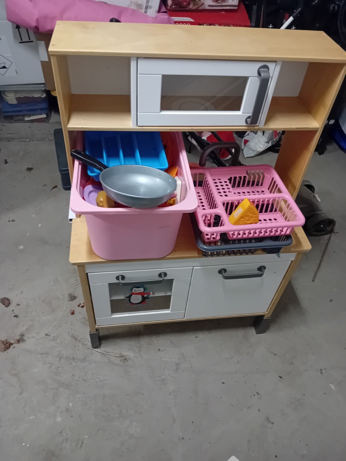 IKEA Duktig Speelkeuken met accessoires, Ophalen, Gebruikt, Hout, Speelkeuken