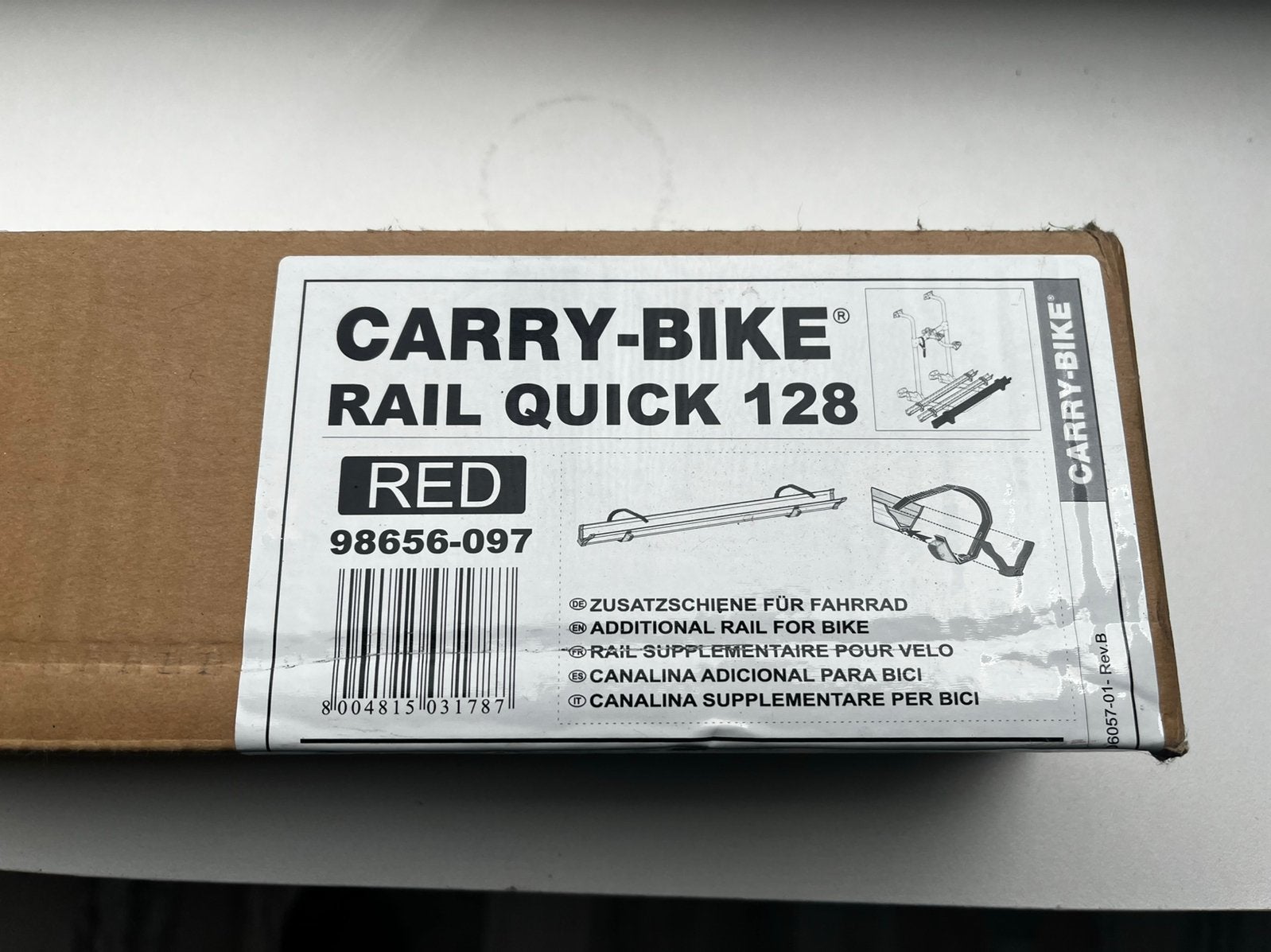 Fiamma Carry-Bike Rail Quick 128, Ophalen, Nieuw