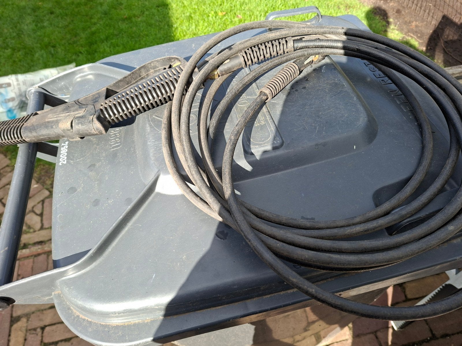 slang en lans karcher, Ophalen of Verzenden, Gebruikt, Elektrisch, Karcher