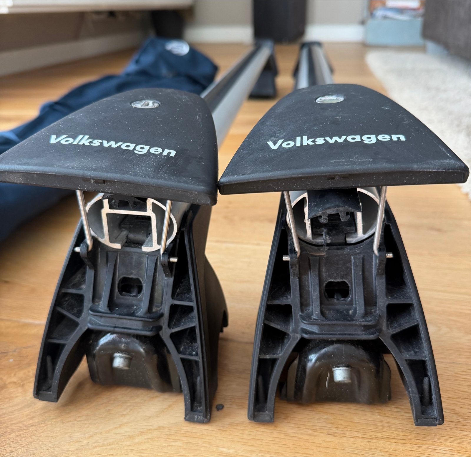 Volkswagen dakdragers met sleutel en opbergtas, Ophalen of Verzenden, Gebruikt