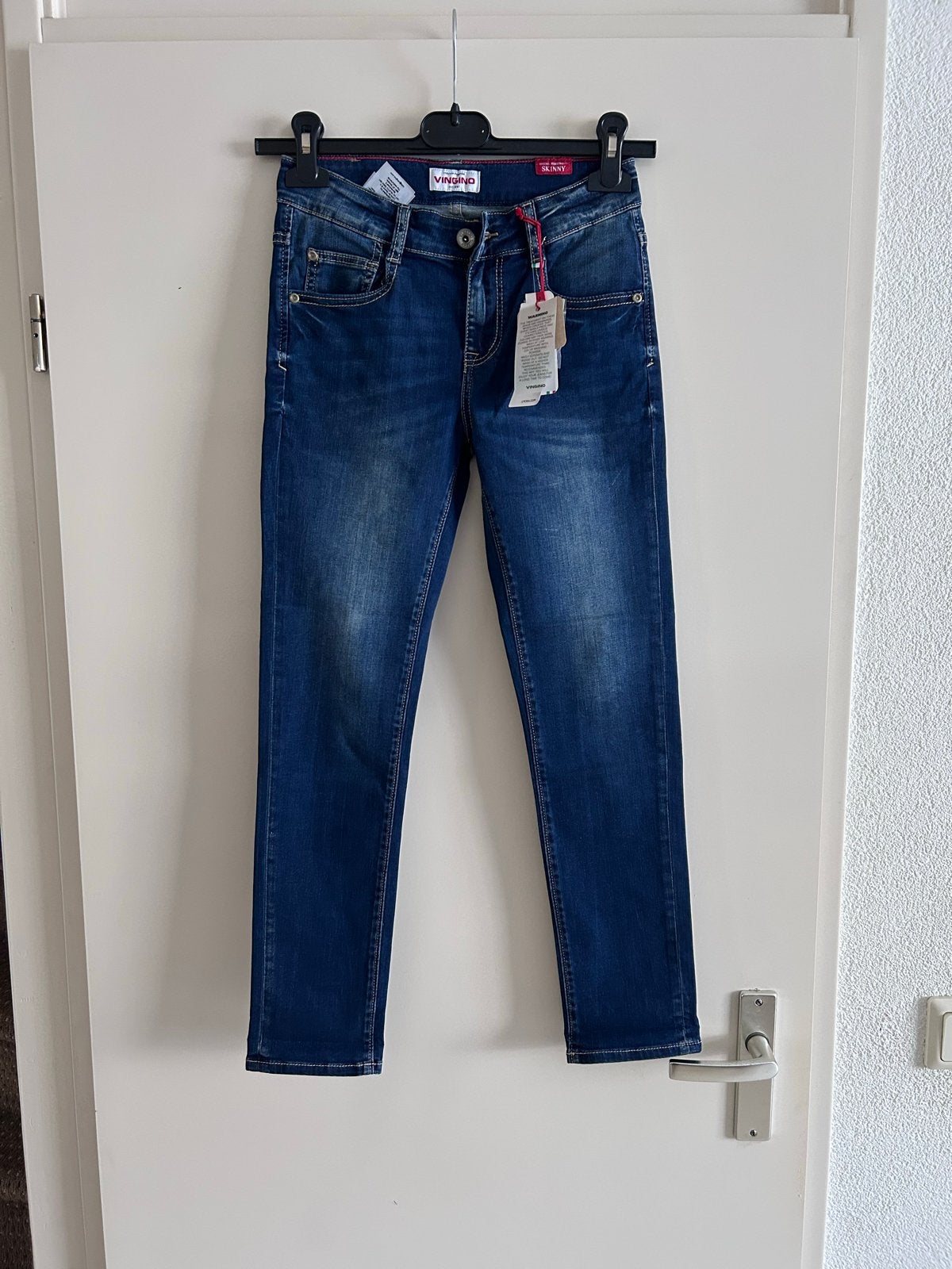 Vingino skinny jeans maat 140, Kinderen en Baby's, Ophalen of Verzenden, Nieuw, Jongen, Broek