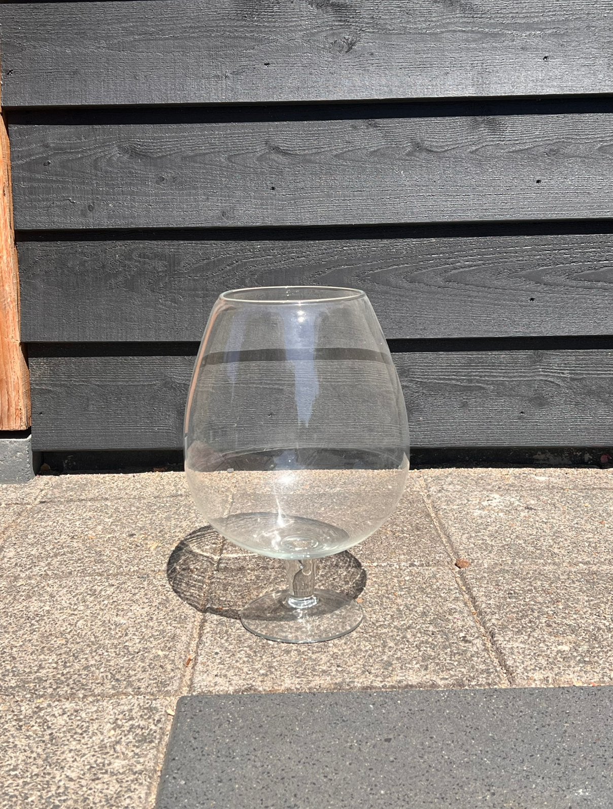 Glazen vaas, Ophalen, Op voet, Glas